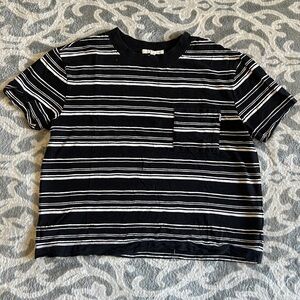 Vans Striped Pocket T Shirt